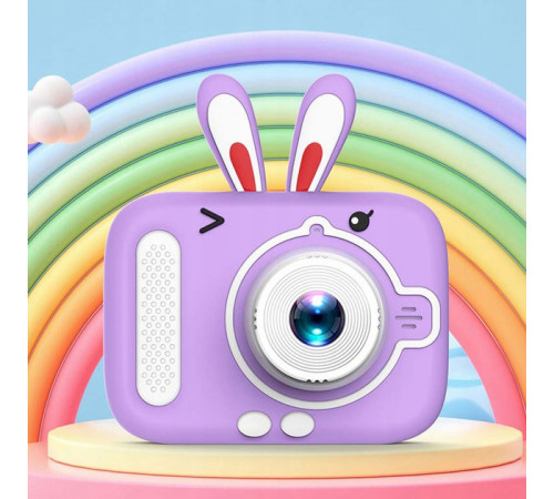 Дитячий цифровий фотоапарат X900 Rabbit Колір: фіолетовий XB-23 за 729 грн
