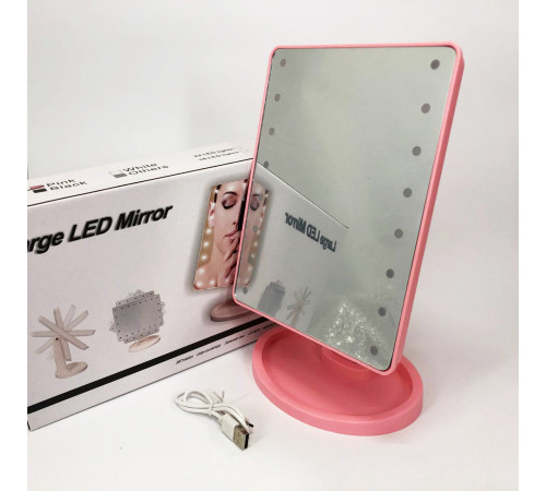 Дзеркала для макіяжу 16, Дзеркало для макіяжу з led і usb Дзеркало з touch керуванням JE-71