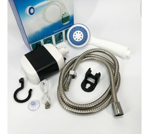 Душ для похода с аккумулятором Portable Outdoor Shower Универсальный летний душ для дачи походный YS-45