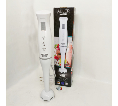 Мощный блендер для приготовления коктейлей и смузи Adler AD 4622 300Вт, Бытовой блендер для погружения EL-33