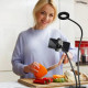 Светодиодное кольцо для фото Professional, Кольцевая лампа для блогеров маленькая, Led лампа ring light XD-53