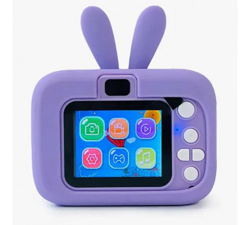 Дитячий цифровий фотоапарат X900 Rabbit Колір: фіолетовий XB-23 за 729 грн