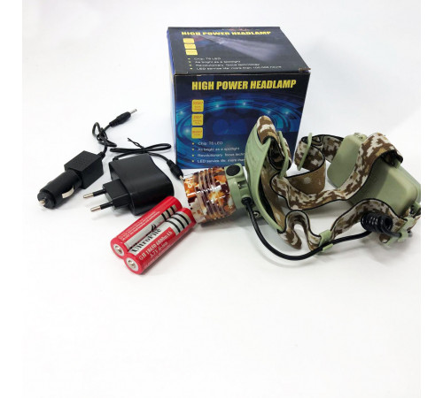 Фонарь на голову для зсу CH-108-T6+COB(white+red), Фонарь на голову для туристов, Головной фонарик GM-16