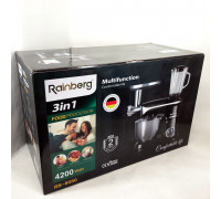 Миксер с насадкой для крема Rainberg RB-8080, Тестомес кухонный для домашнего использования GN-10