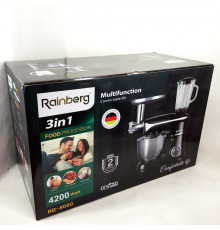 Миксер с насадкой для крема Rainberg RB-8080, Тестомес кухонный для домашнего использования GN-10