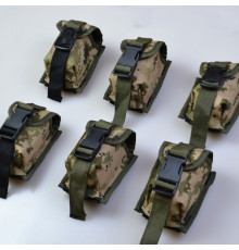 Качественный Подсумок под гранату из кордуры пиксель MOLLE для гранаты тактический YU-70