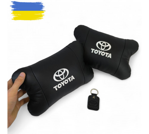 Подушки-подголовники для салона автомобиля Toyota, Подушка для голови в авто, Автоподушка подарок MP-58
