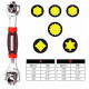 Универсальный ключ 48 в 1 Universal Tiger Wrench PRO original Сверхпрочный, набор универсальных ключей YZ-74
