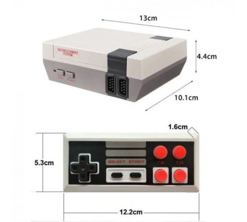 Игровая приставка к телевизору для двоих GAME NES 620 / 7724, Электронная портативная игровая приставка OC-69