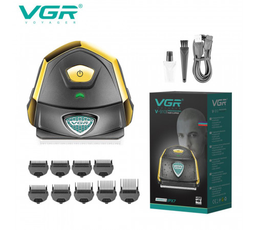 Машинка для стрижки мужская VGR, Многофункциональный триммер для стрижки волос и бороды MI-72