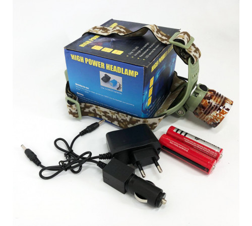Фонарь на голову для зсу CH-108-T6+COB(white+red), Фонарь на голову для туристов, Головной фонарик GM-16