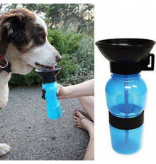 Поилка для собак дорожная переносная Aqua Dog 537 мл портативная бутылка для крупных и мелких собак FS-97 NT-96