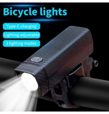 Передній ліхтар на велосипед CYGM-256-LED, Ліхтар для велоподорожей, Водонепроникне велосипедне світло NT-68