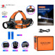 Led headlamp налобный фонарь BL-T210, Налобный фонарик с usb зарядкой, Фонарик на голову для альпинизма RL-35