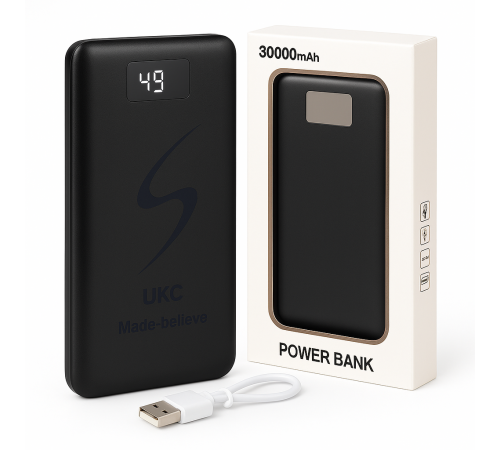 Power bank с переходниками, Качественный портативный аккумулятор для телефона, Очень мощный повербанк JR-70
