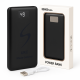 Power bank с переходниками, Качественный портативный аккумулятор для телефона, Очень мощный повербанк JR-70