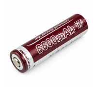 Литиевый аккумулятор 18650 X-Balog 8800mAh 4.2V Li-ion литиевая аккумуляторная батарейка для фонариков CO-66