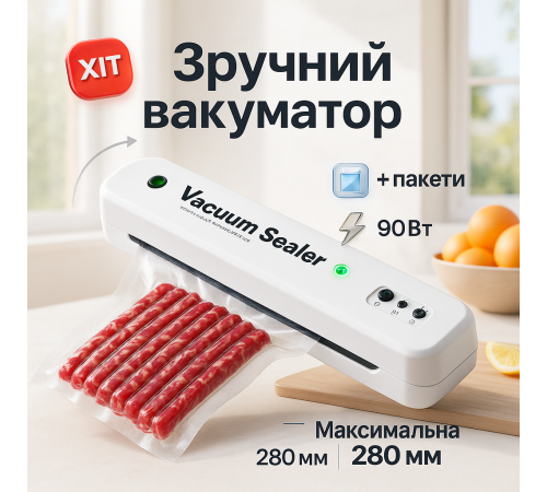 Вакууматор для влажного вакуумирования VACUUM SEALER LP-11 (S+), Вакууматор для консервирования HZ-15