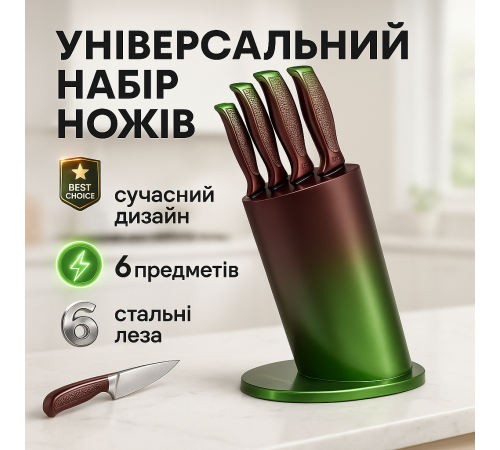 Кухонные ножи для домашнего использования, Набор кухонных ножей для поваров, Универсальный набор ножей UK-73