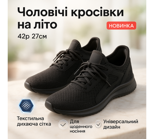 Кроссовки лето сетка мужские 42р 27см, Сетчатые кроссовки на лето Весенние сетка FQ-58