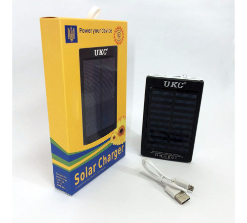 Портативный аккумулятор для зарядки мобильного Solar 40000 mAh, Повербанк с фонариком XE-55