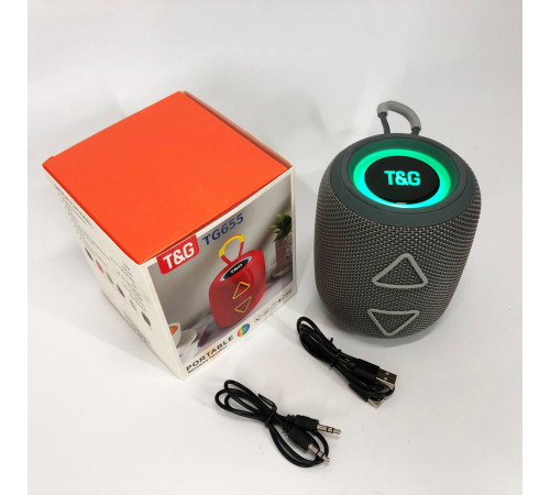 Bluetooth колонка з якісним звуком і підсвічуванням, Колонка музична з підсвічуванням bluetooth YJ-36 за 729 грн