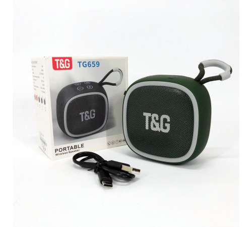Качественная bluetooth колонка TG659, Колонка акамуляторна, Музыкальные колонки для улицы EW-71