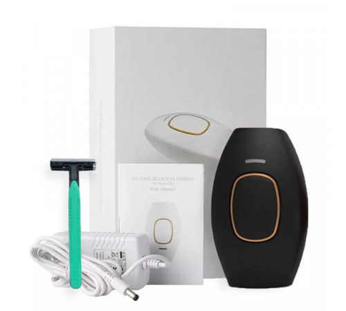 Портативний жіночий домашній фотоепілятор для тіла IPL Hair Removal Device для всіх типів волосся Black LA-31