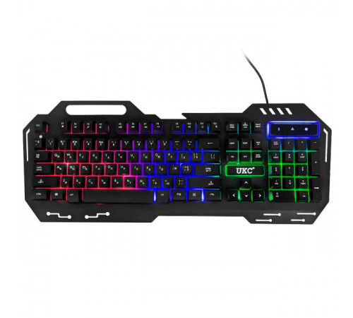 Клавиатура UKC KEYBOARD GK KW-900/4400 проводная с подсветкой мембранная MB-71
