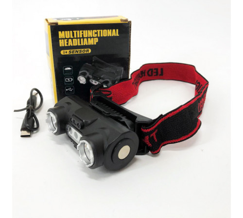 Фонарь для головы со светодиодами 6532-3030+SMD(WHITE+RED), Хороший фонарик для рыбалки NU-73