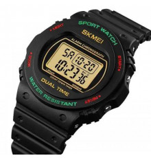 Годинник retro vintage SKMEI 1776BKGD, Наручний годинник в ретро стилі спортивний армійський BY-38