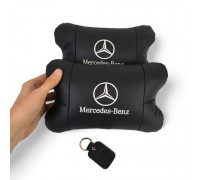Утримуюча подушка для шиї в автомобілі Mercedes-Benz, Подарунок водієві, Подушка для комфорту в авто BQ-92
