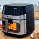 Електрична фритюрниця для кухні та дому Domotec MS-3222 3500W, Картопля фрі без рослинної олії BW-34