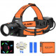 Led headlamp налобный фонарь BL-T210, Налобный фонарик с usb зарядкой, Фонарик на голову для альпинизма RL-35