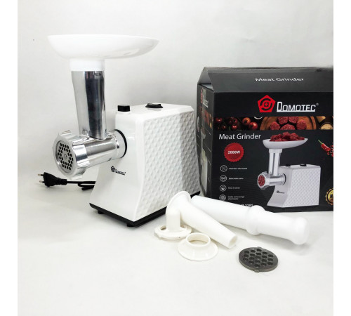 Универсальная мясорубка измельчитель Domotec, Электро мясорубка-соковыжималка кухонная для дома FK-44