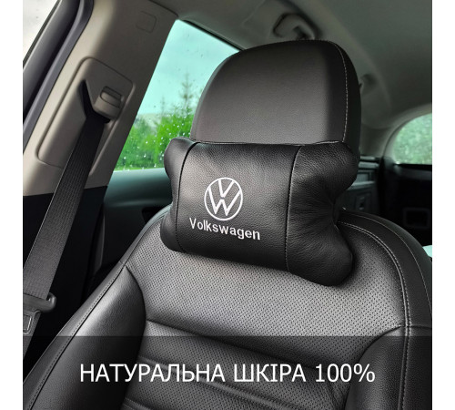 Подушка под шею с логотипом, Подарок в машину мужчине, Подушки на кресло в авто, Подарок автолюбителю TD-52