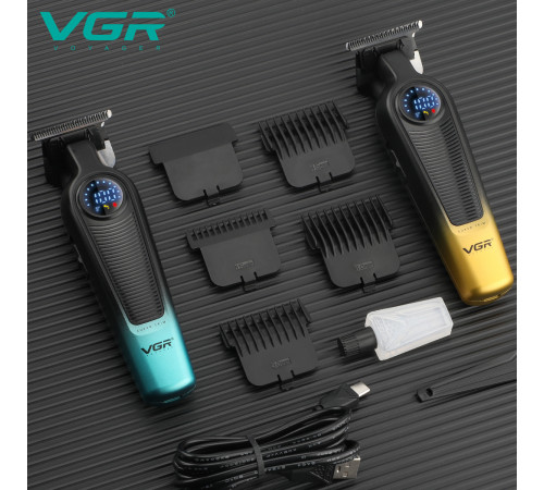 Профи машинка для стрижки волос VGR V-996, Акумуляторная машинка для стрижки Подстригательная VY-25