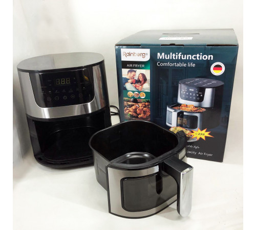 Аэрогриль для выпечки Rainberg RB-2268 4200 Вт, Аэрогриль для мяса Фритюрница продуктов во фритюре AZ-32