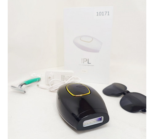 Портативний жіночий домашній фотоепілятор для тіла IPL Hair Removal Device для всіх типів волосся Black LA-31