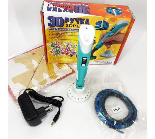 Крута 3d ручка, Акумуляторна 3д ручка, 3D-ручка, 3D Pen, Оригінальна 3d ручка Дитяча 3d BQ-30 за 575 грн