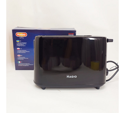 Тостер для любого хлеба Magio MG-288 550Вт, Тостер хорошего качества для 2 штук хлеба BD-28