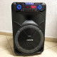 Музыкальная колонка с Bluetooth и флешкой, Караоке колонка с двумя микрофонами Мощная громкая SI-46
