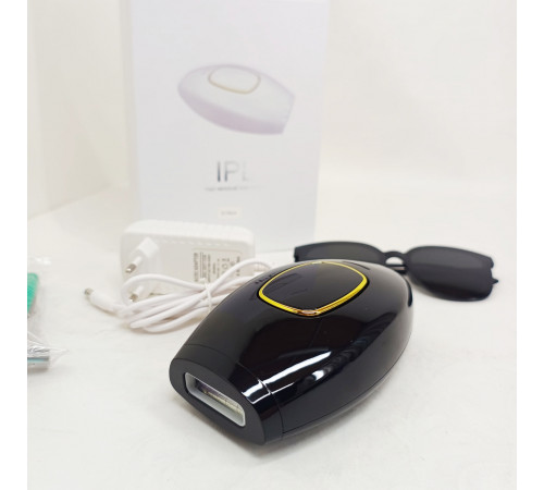 Портативний жіночий домашній фотоепілятор для тіла IPL Hair Removal Device для всіх типів волосся Black LA-31