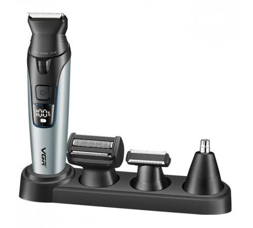 Набір для стрижки VGR 4 в 1 V-634 SILVER PF-99 за 1428 грн