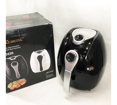 Аэрогриль мультипечь для приготовления без масла Domotec MS-3220 1300Вт 4.5л, Настольная фритюрница NS-65
