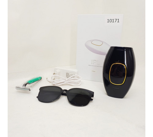 Портативний жіночий домашній фотоепілятор для тіла IPL Hair Removal Device для всіх типів волосся Black LA-31
