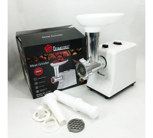 Универсальная мясорубка измельчитель Domotec, Электро мясорубка-соковыжималка кухонная для дома FK-44