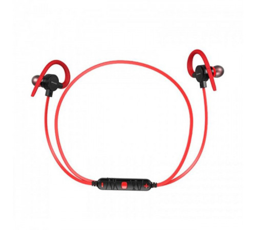 Наушники беспроводные Bluetooth Awei A620BL с магнитами. Цвет: красный VT-18