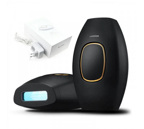 Портативний жіночий домашній фотоепілятор для тіла IPL Hair Removal Device для всіх типів волосся Black LA-31