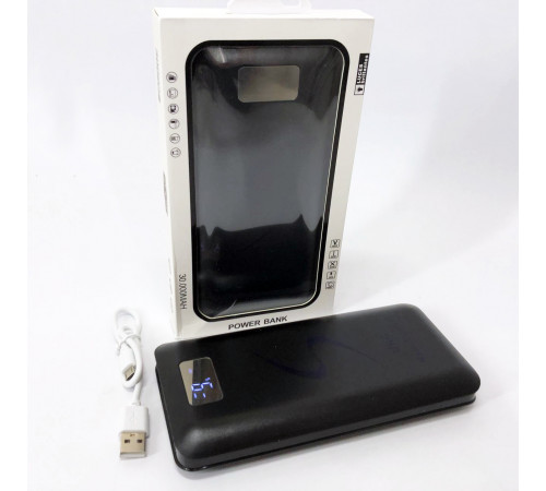 Power bank с переходниками, Качественный портативный аккумулятор для телефона, Очень мощный повербанк JR-70